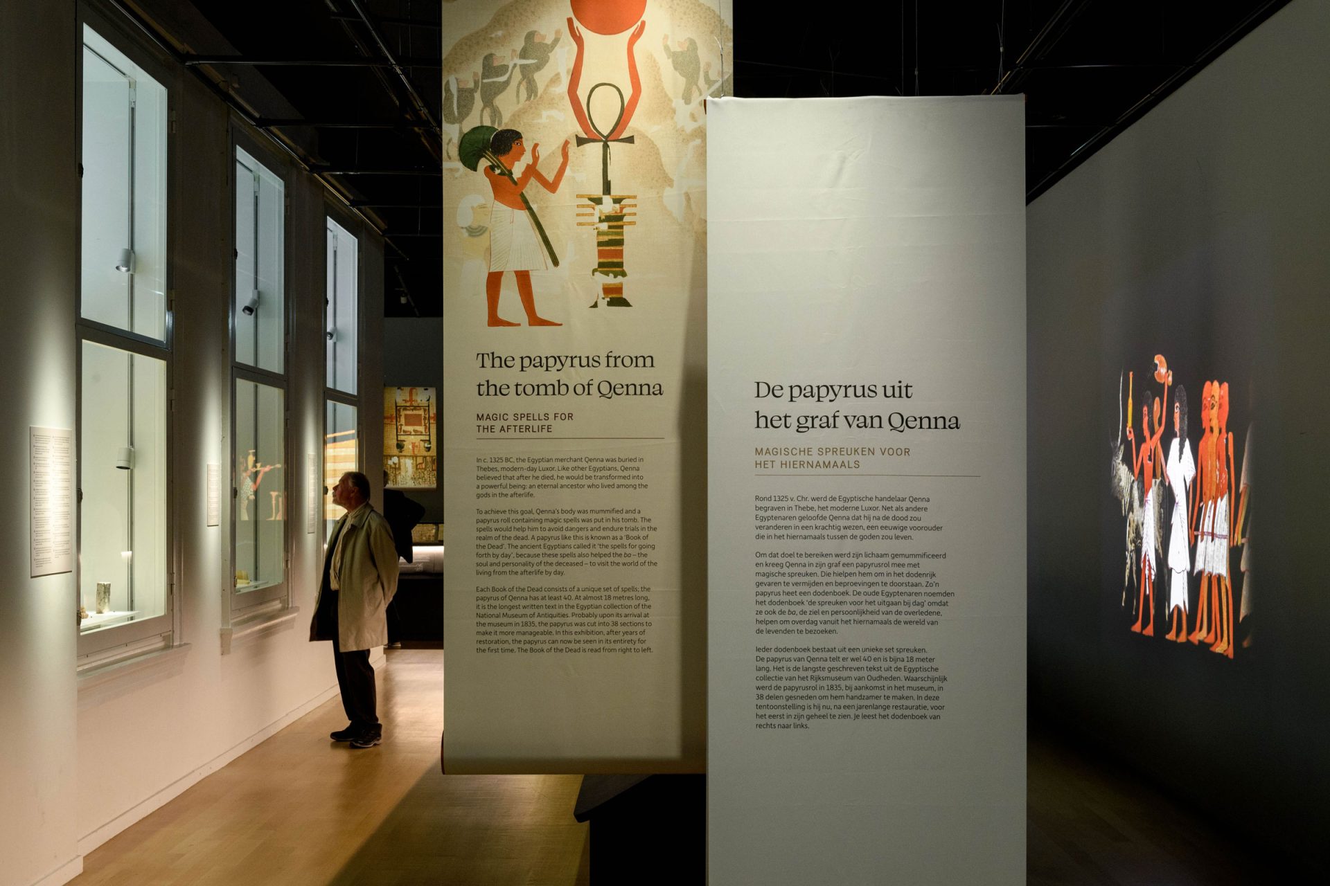 Rijksmuseum Van Oudheden Leiden De Papyrus Van Qenna