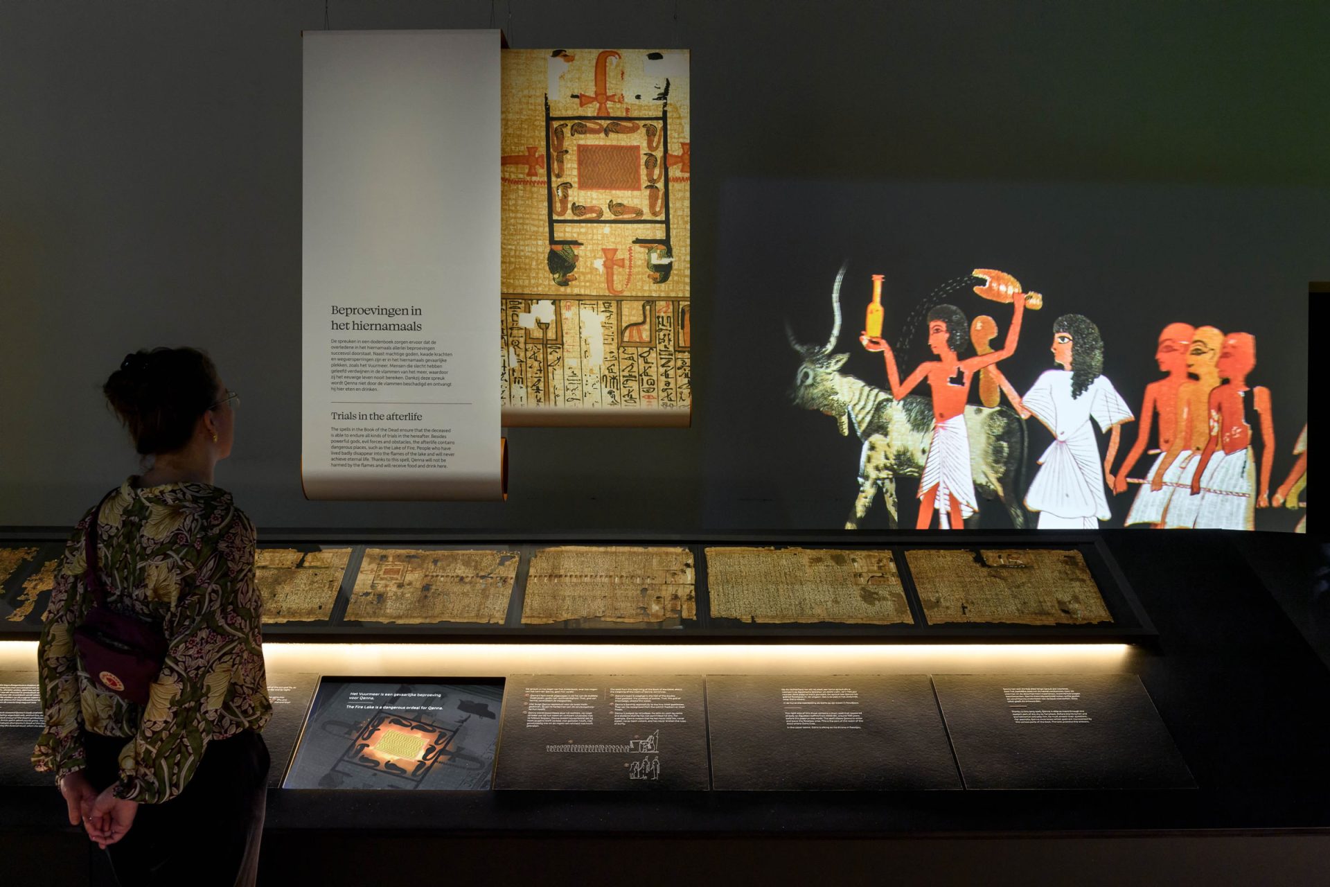 Rijksmuseum Van Oudheden Leiden De Papyrus Van Qenna