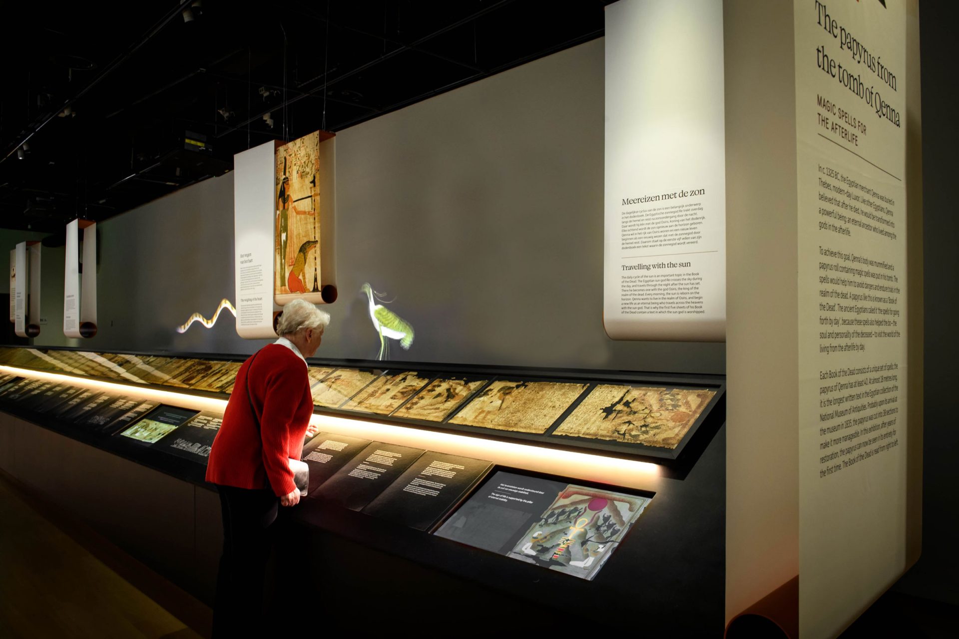 Rijksmuseum Van Oudheden Leiden De Papyrus Van Qenna