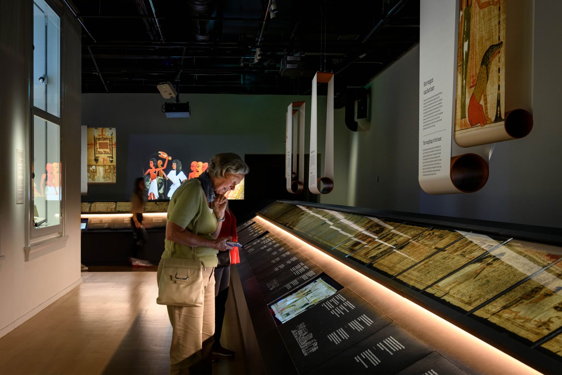 Rijksmuseum Van Oudheden Leiden De Papyrus Van Qenna